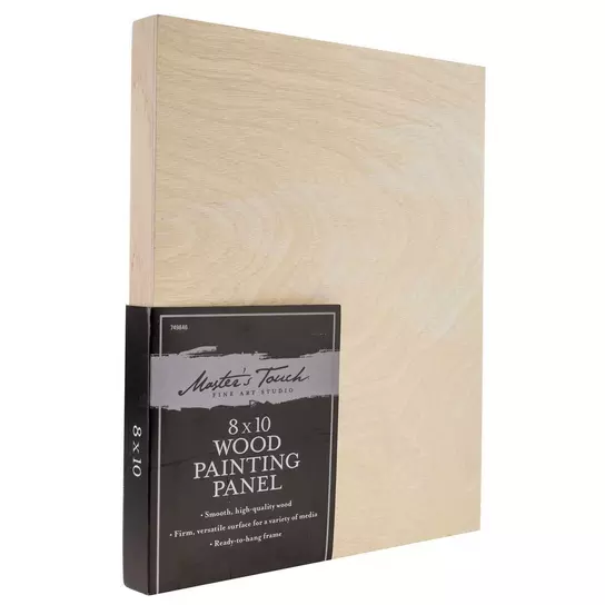 Master's Touch Wood Painting Panel, Hobby Lobby